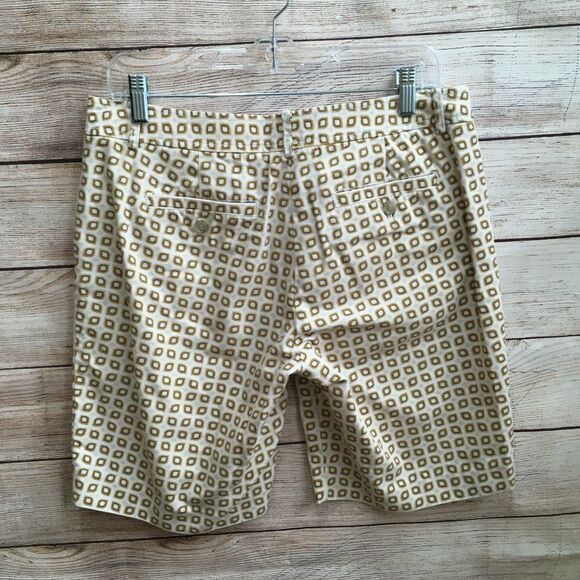J CREW FACTORY CITY FIT BERMUDA SHORTS IN GEOMETRIC PRINT - Picture 5 of 5